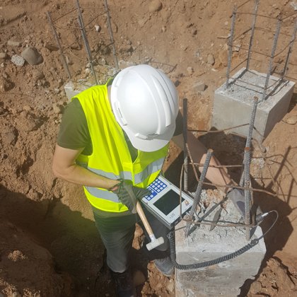 Dzīto pāļu viengabalainības pārbaudes (SIT+ aparatūra)