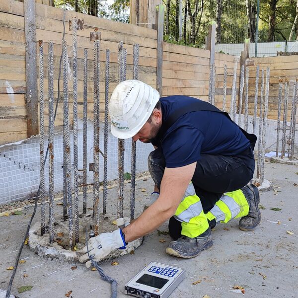 Pāļu viengabalainības pārbaude ar SIT metodi.