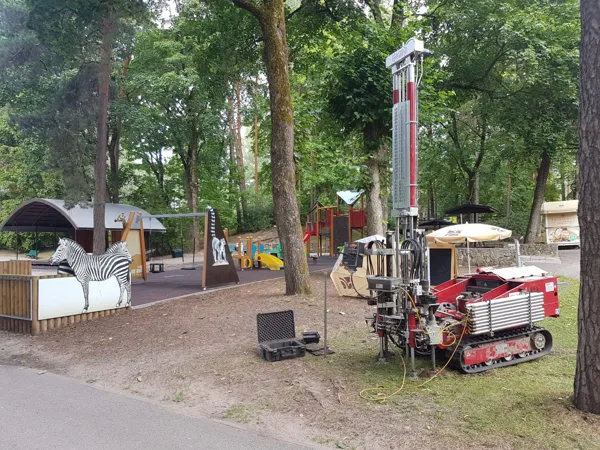 Статическое зондирование в Рижском зоопарке
