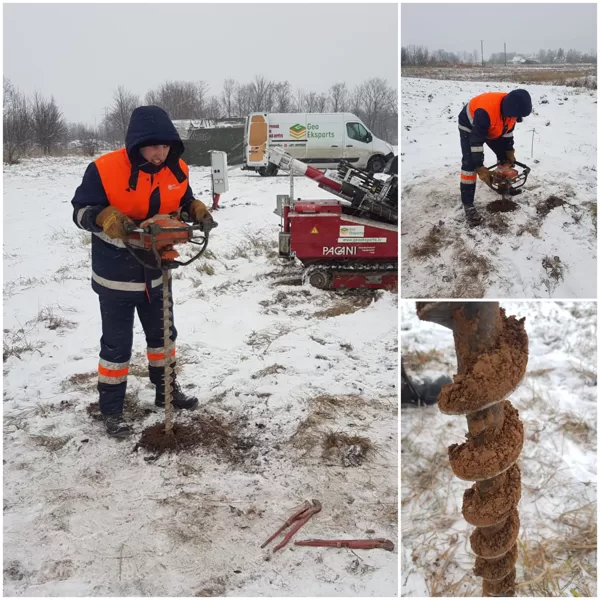 Sekla, maza diametra urbšanas darbi ar rokas motorurbi