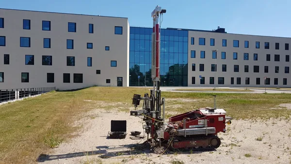 Statiskās zondēšanas darbi Stradiņa slimnīcas jaunā korpusa projektēšanai