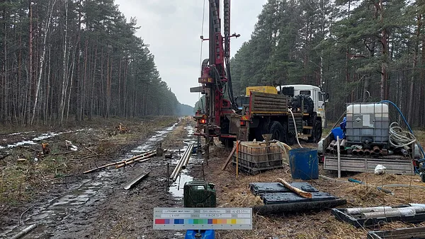 Serdes urbšana Rail Baltica projektam Igaunijā, pie Pērnavas