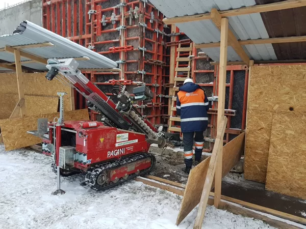 Statiskā zondēšana (CPT) būvobjektā Rīgā, P.Brieža ielā 35